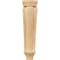 Ekena Millwork 6 3/4"W x 4 1/4"D x 27 1/2"H Extra Large Traditional Pilaster Corbel, Red Oak CORW07X04X27PTRO - alternate 2